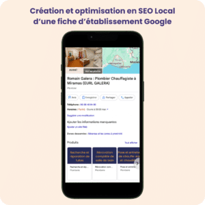Optimisation SEO local Romain Galera