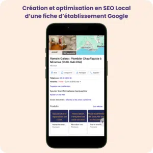 Optimisation SEO local Romain Galera