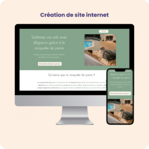 Création de site internet Garesi Pierre