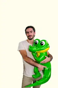 Tom et Aldo la mascotte